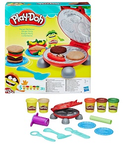 Игровой набор из серии Play-Doh - Бургер гриль (Hasbro, B5521)